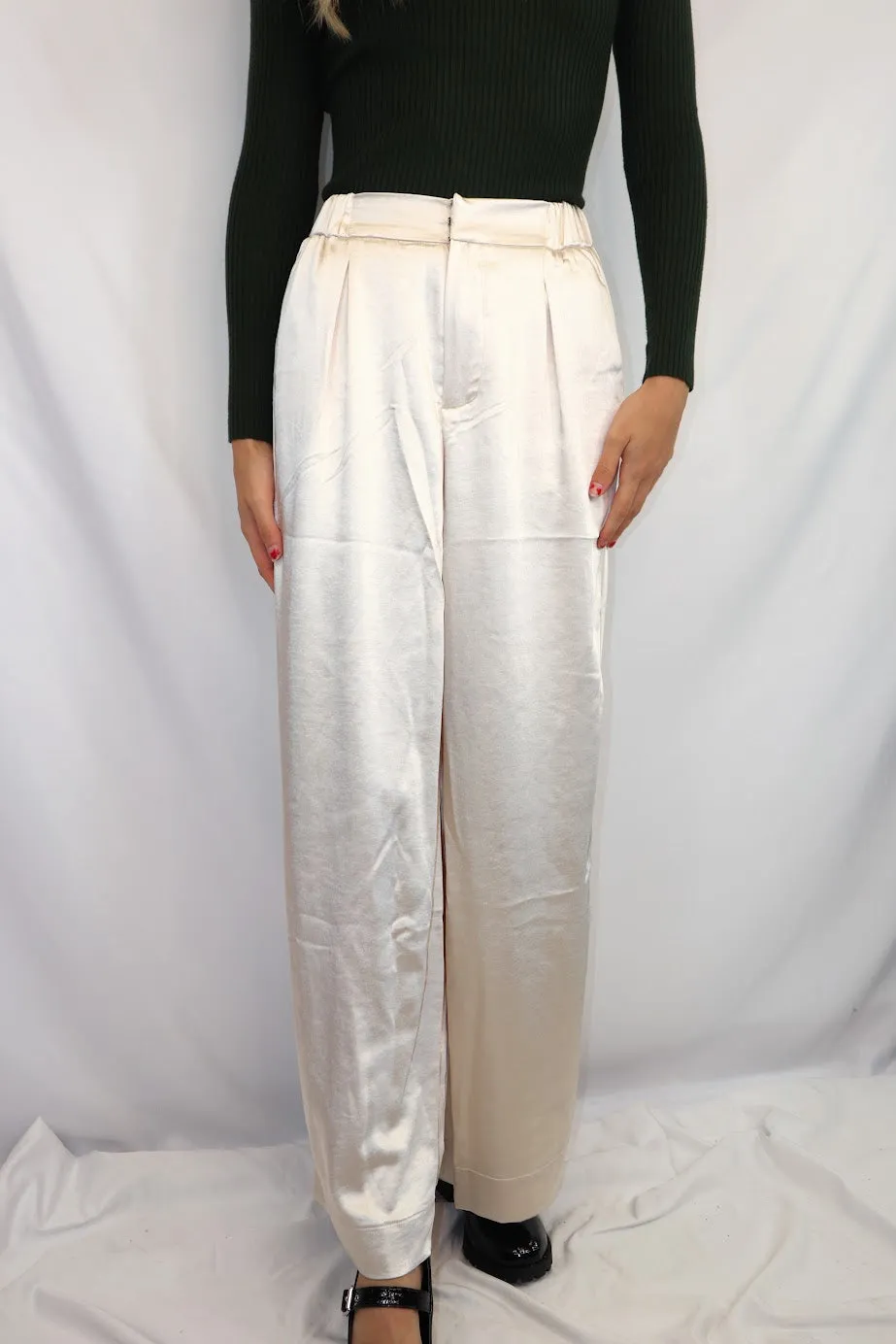 Silk Pearl Trousers