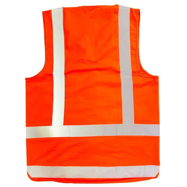 SLEEVELESS SAFETY VEST - TTMC , DAY/NIGHT