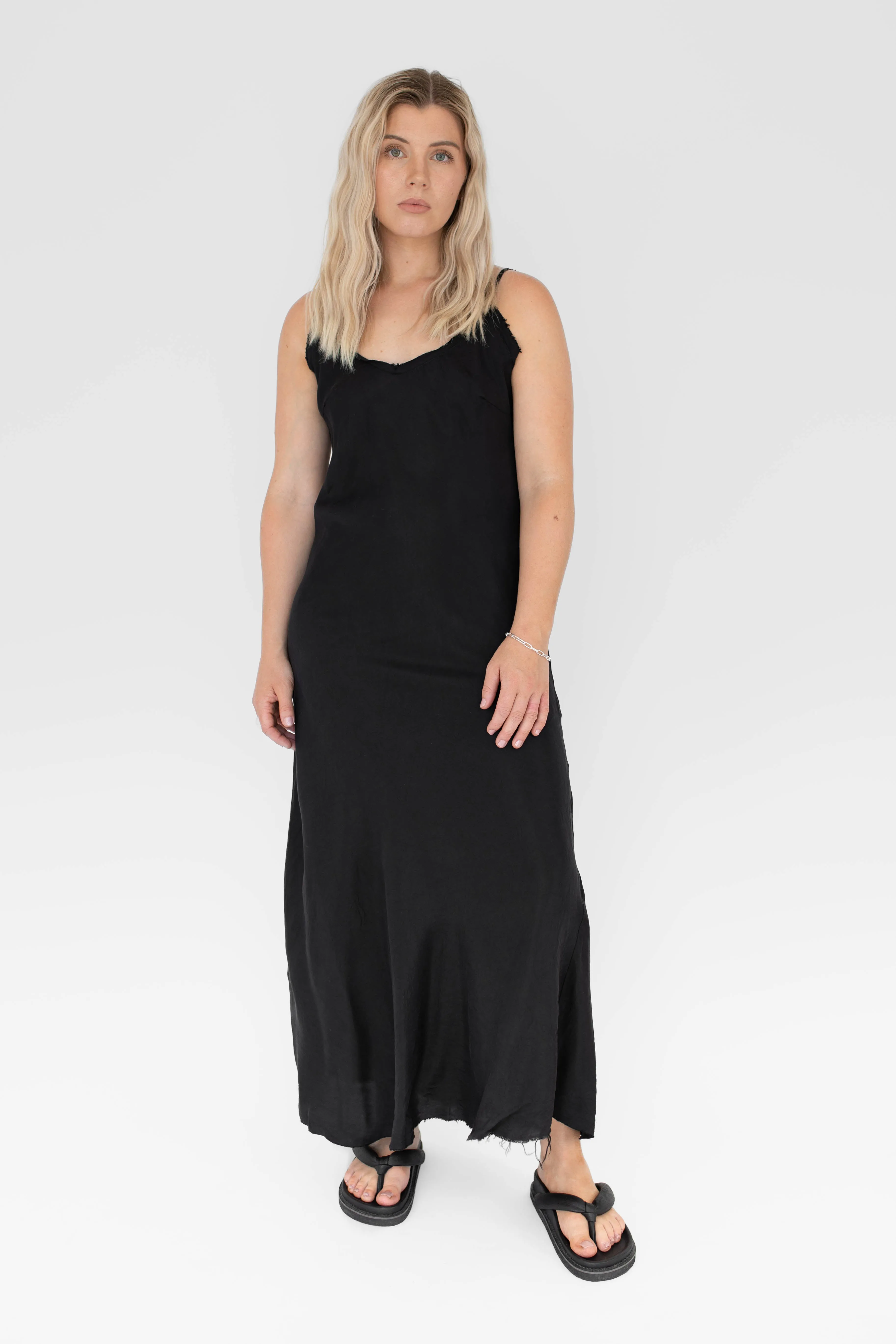 Slip Dress - Black