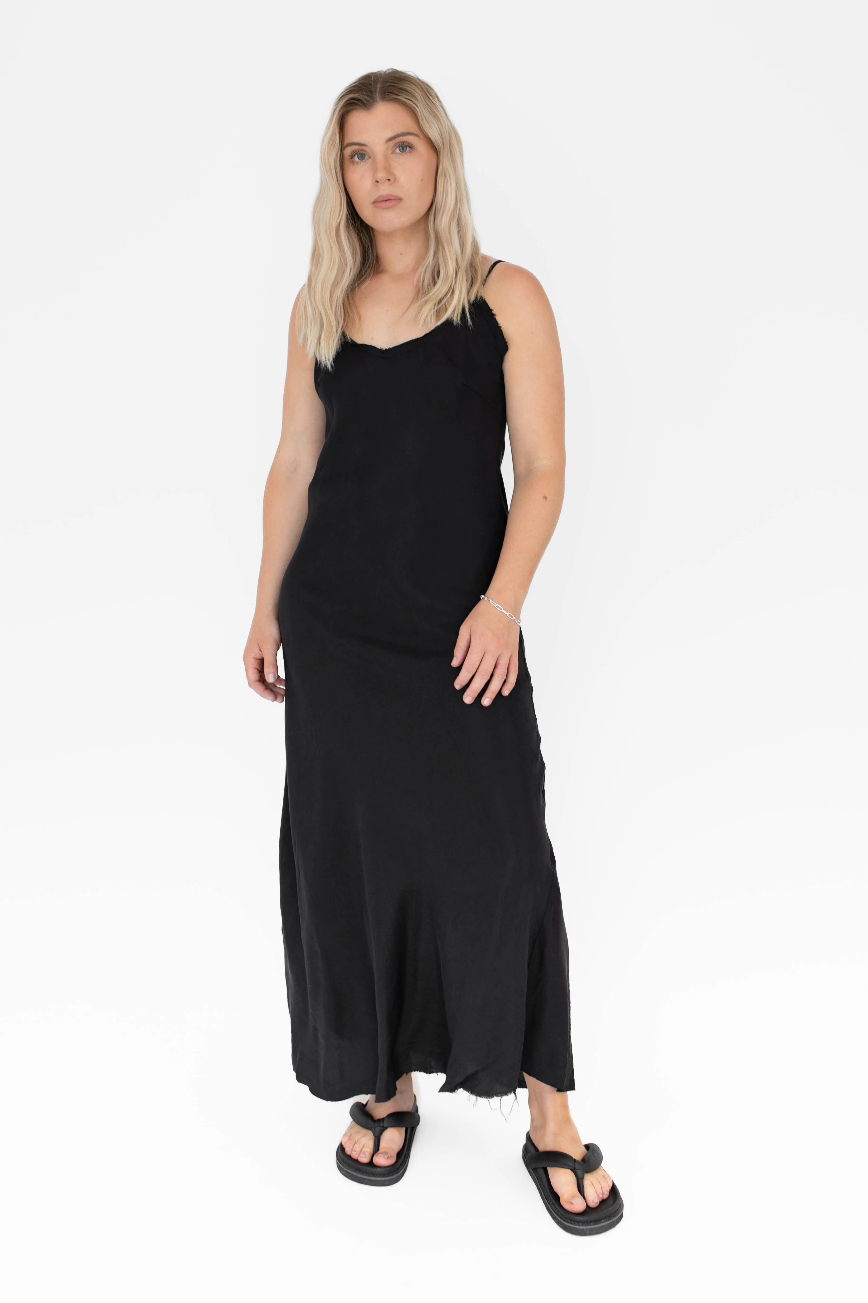 Slip Dress - Black