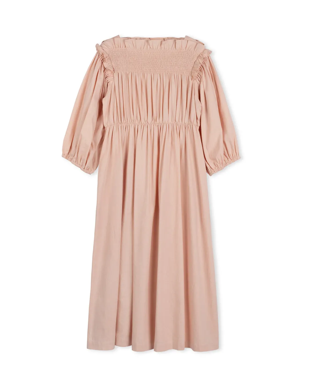 Smocked Top Waisted Dress