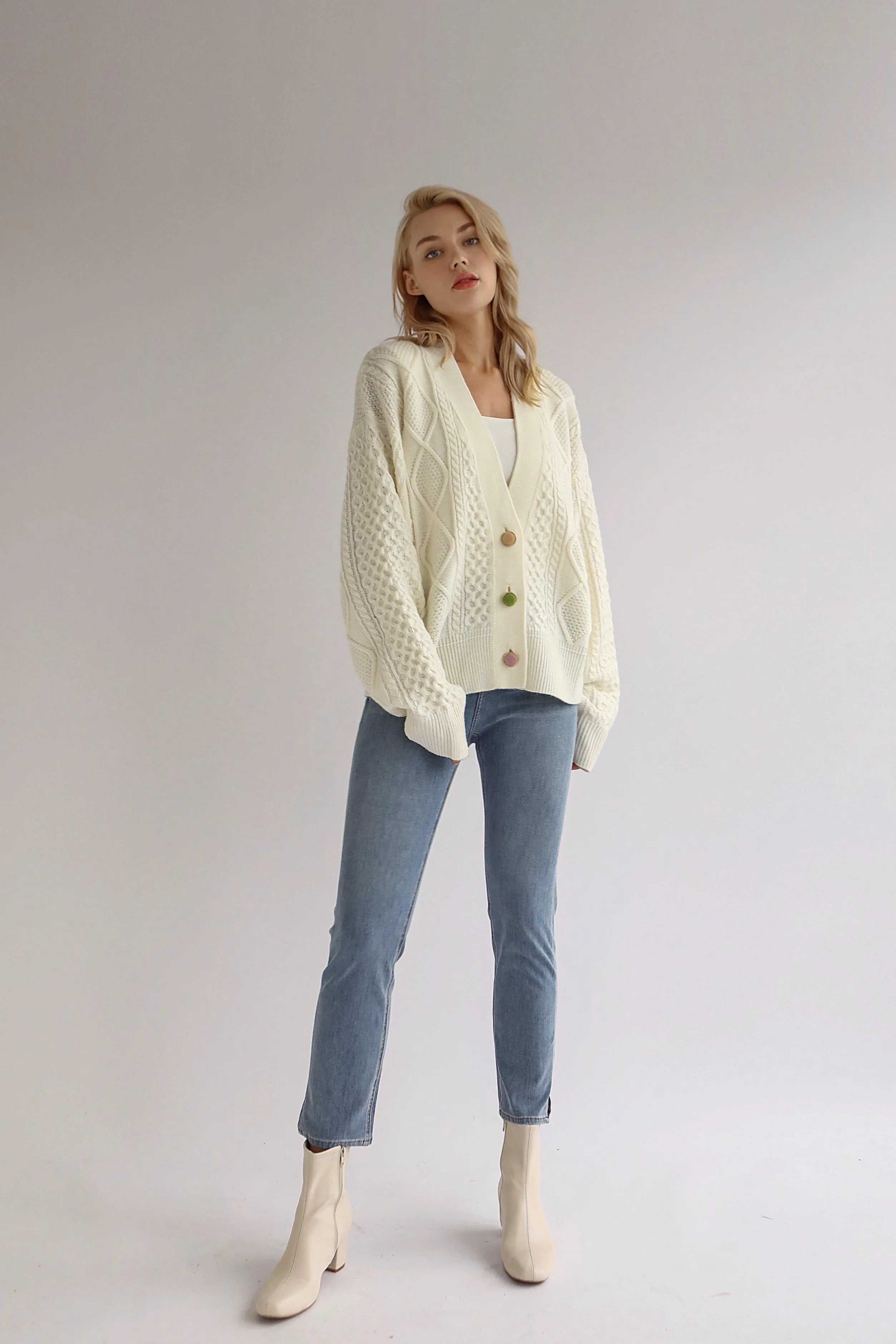 So Sweet Cable Knit Cardigan