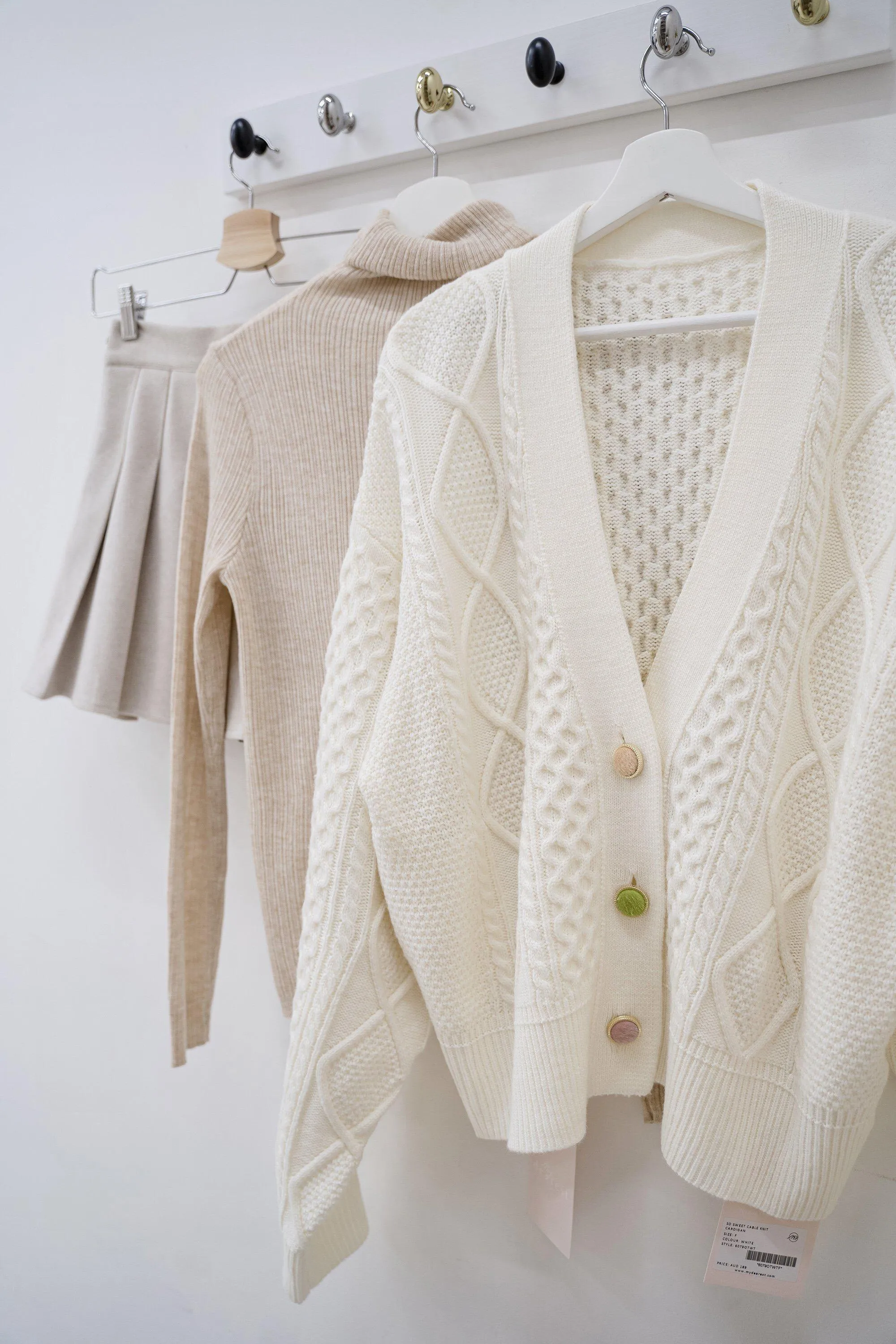 So Sweet Cable Knit Cardigan