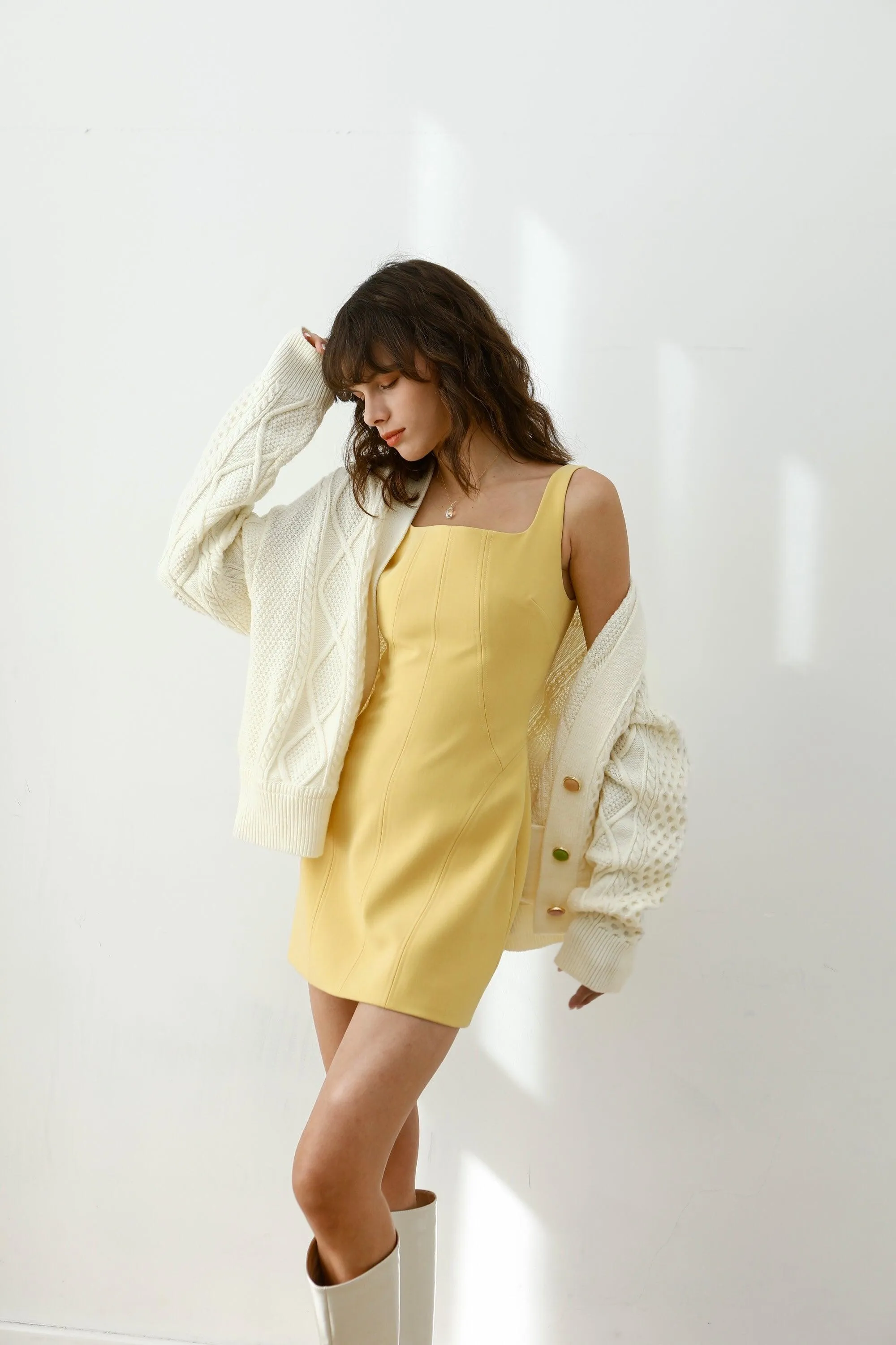 So Sweet Cable Knit Cardigan