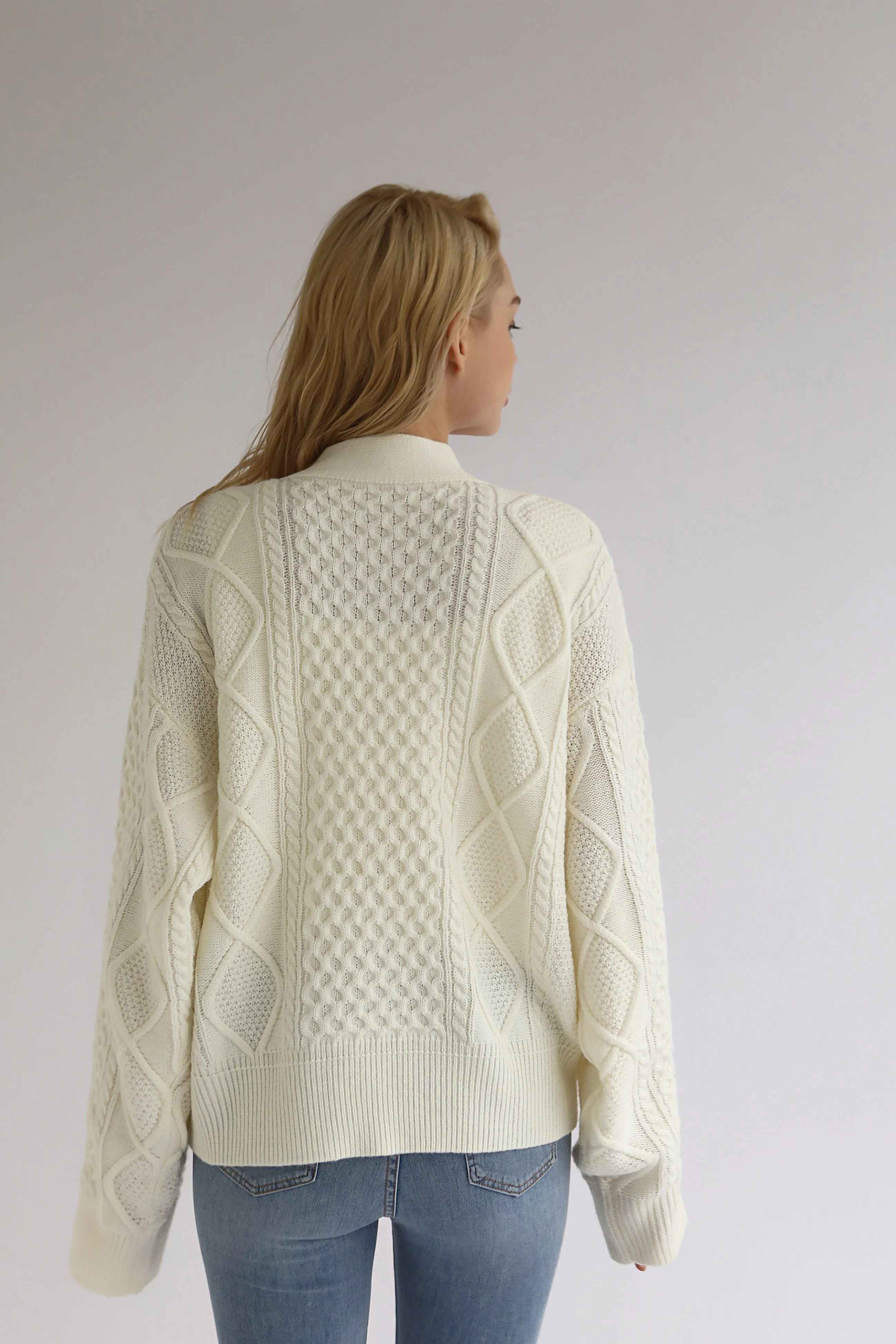 So Sweet Cable Knit Cardigan