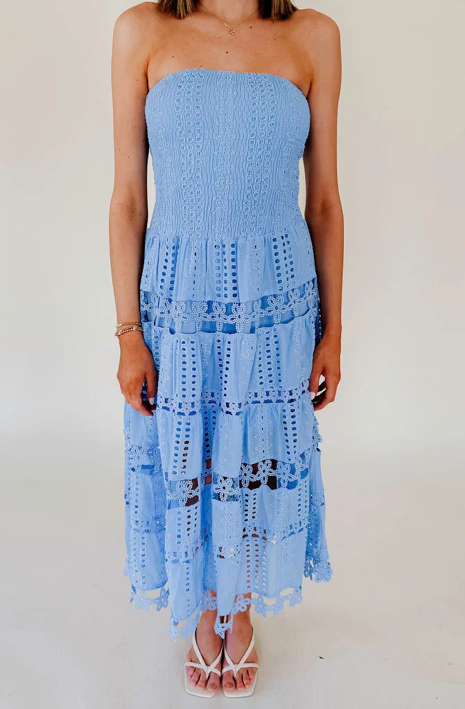 SO TUBULAR SMOCKED DRESS