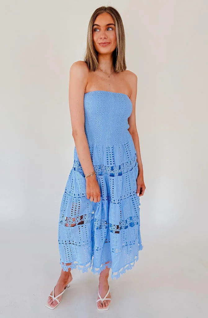SO TUBULAR SMOCKED DRESS