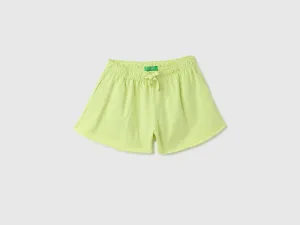 Solid Drawstring Regular-Fit Shorts