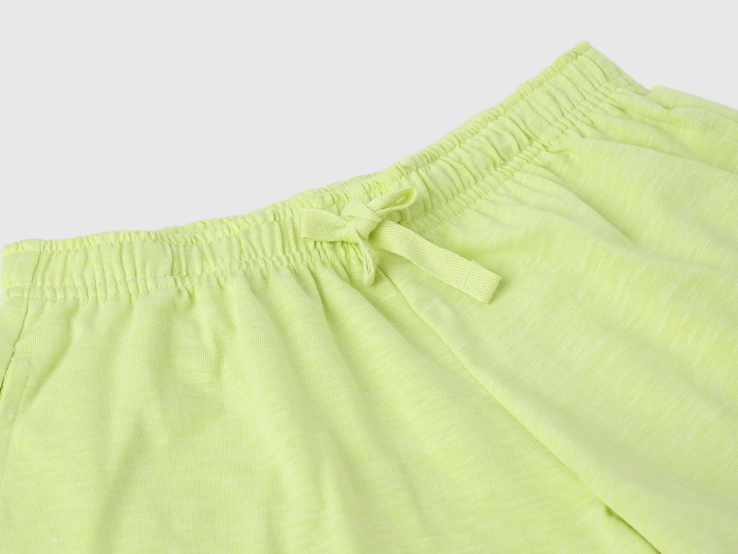 Solid Drawstring Regular-Fit Shorts