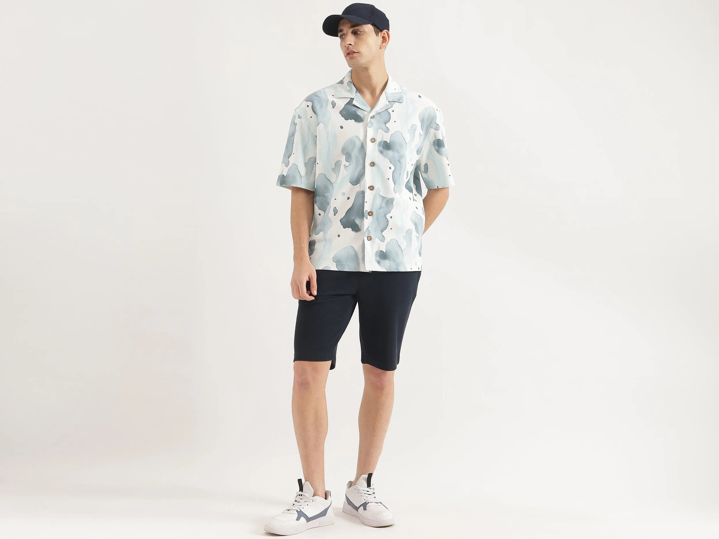Solid Regular Fit Shorts