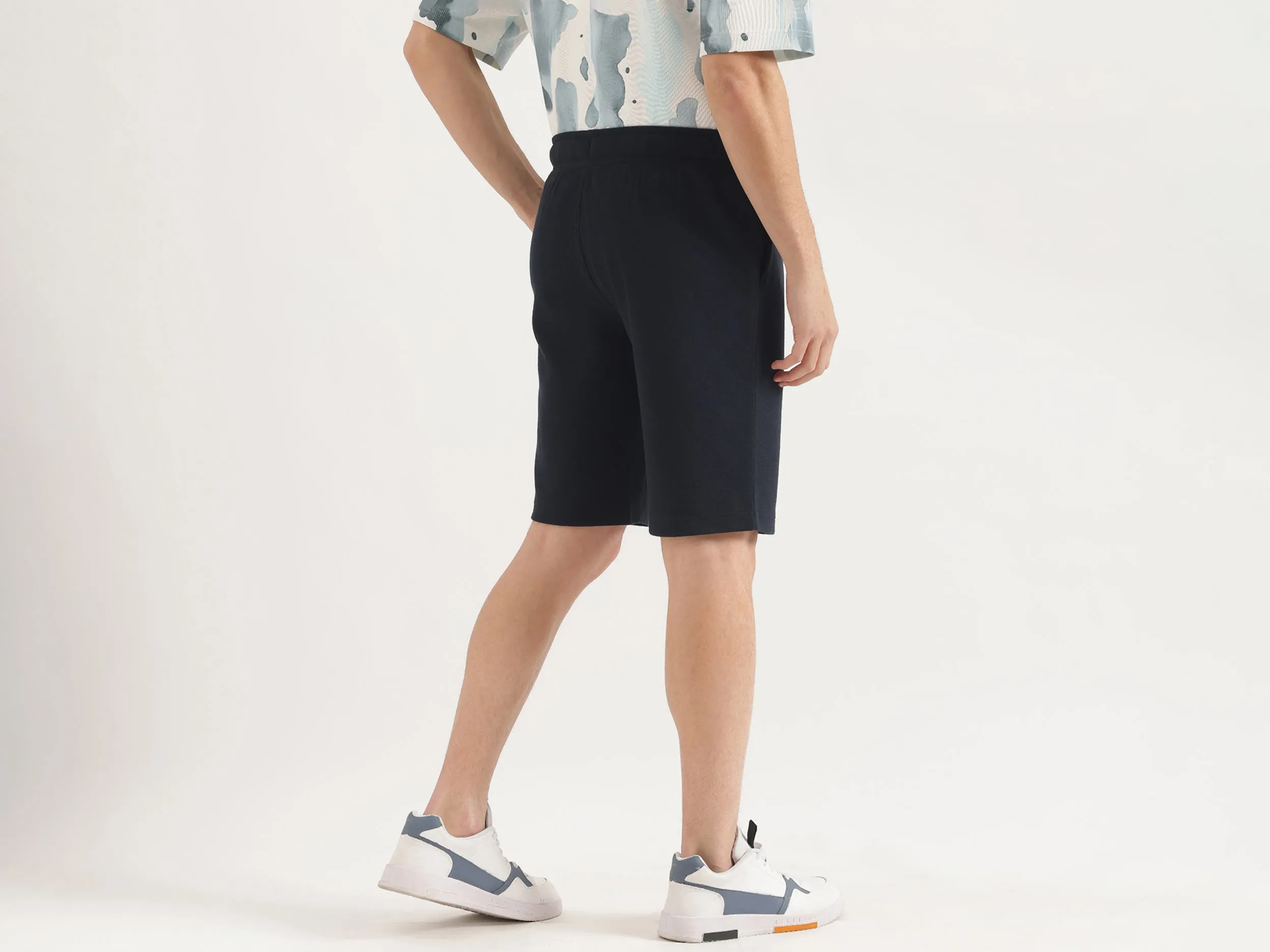 Solid Regular Fit Shorts