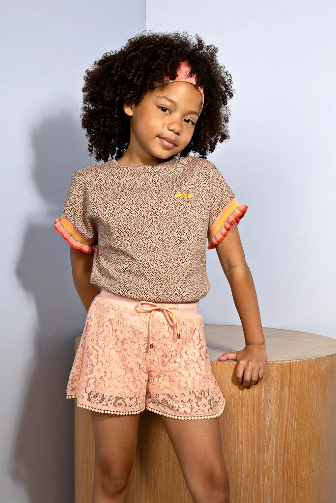 Sorah Relaxed Lace Shorts