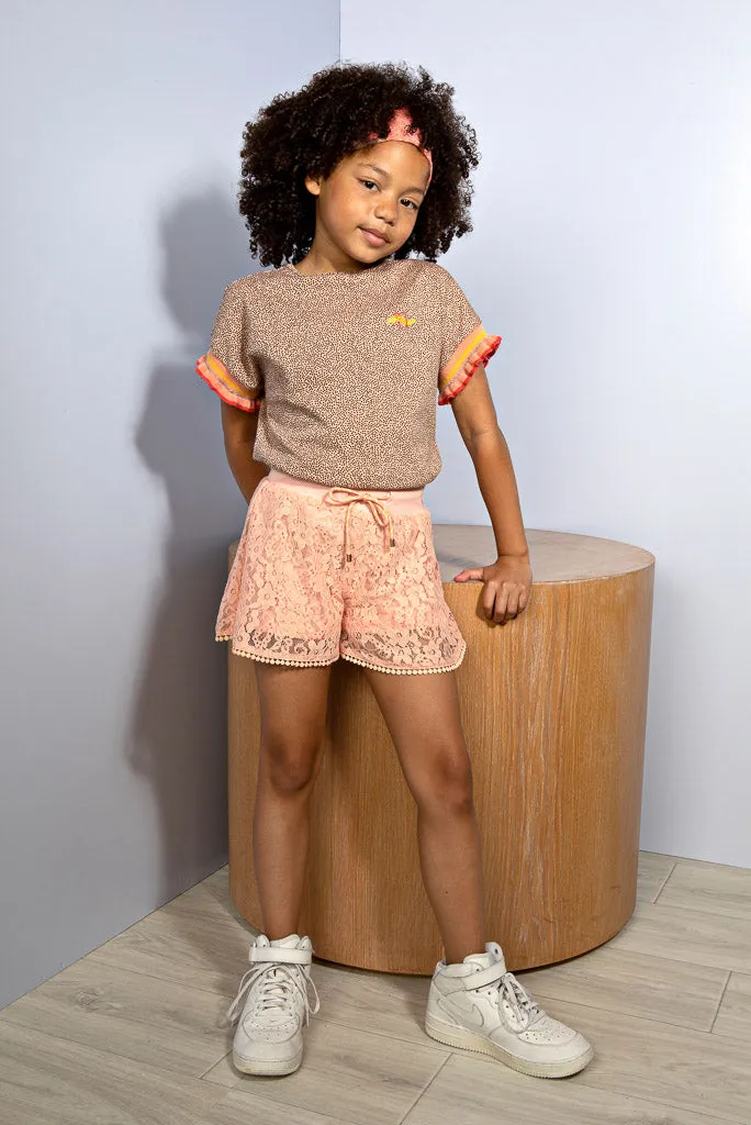 Sorah Relaxed Lace Shorts