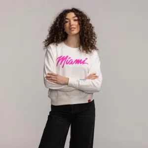 Sportiqe Miami HEAT Original Vice Women's Crewneck