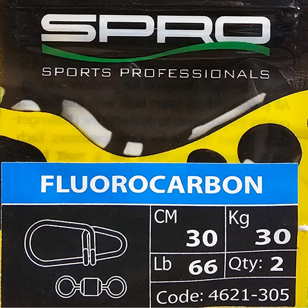 SPRO Fluorocarbon Leaders - Qty 2