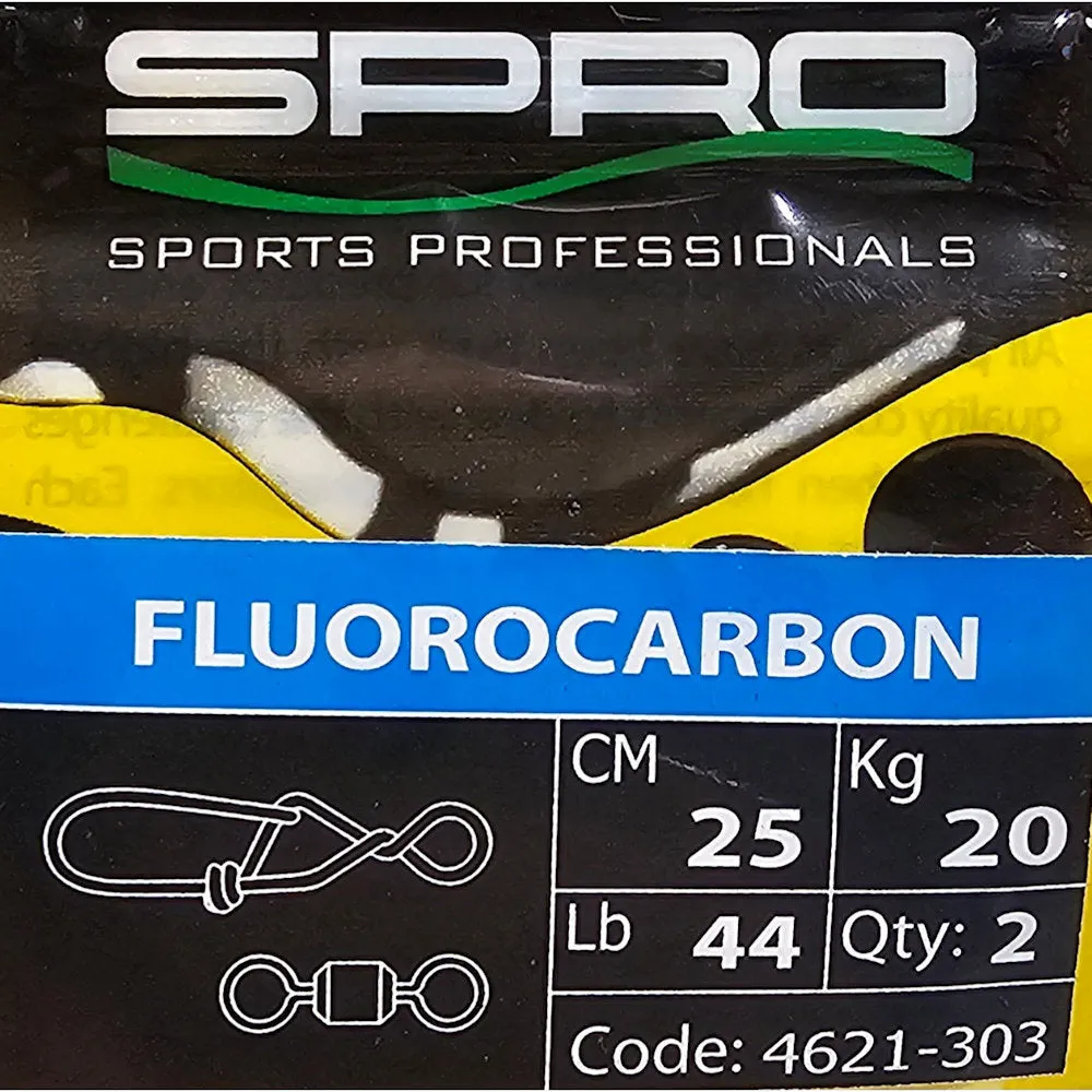 SPRO Fluorocarbon Leaders - Qty 2