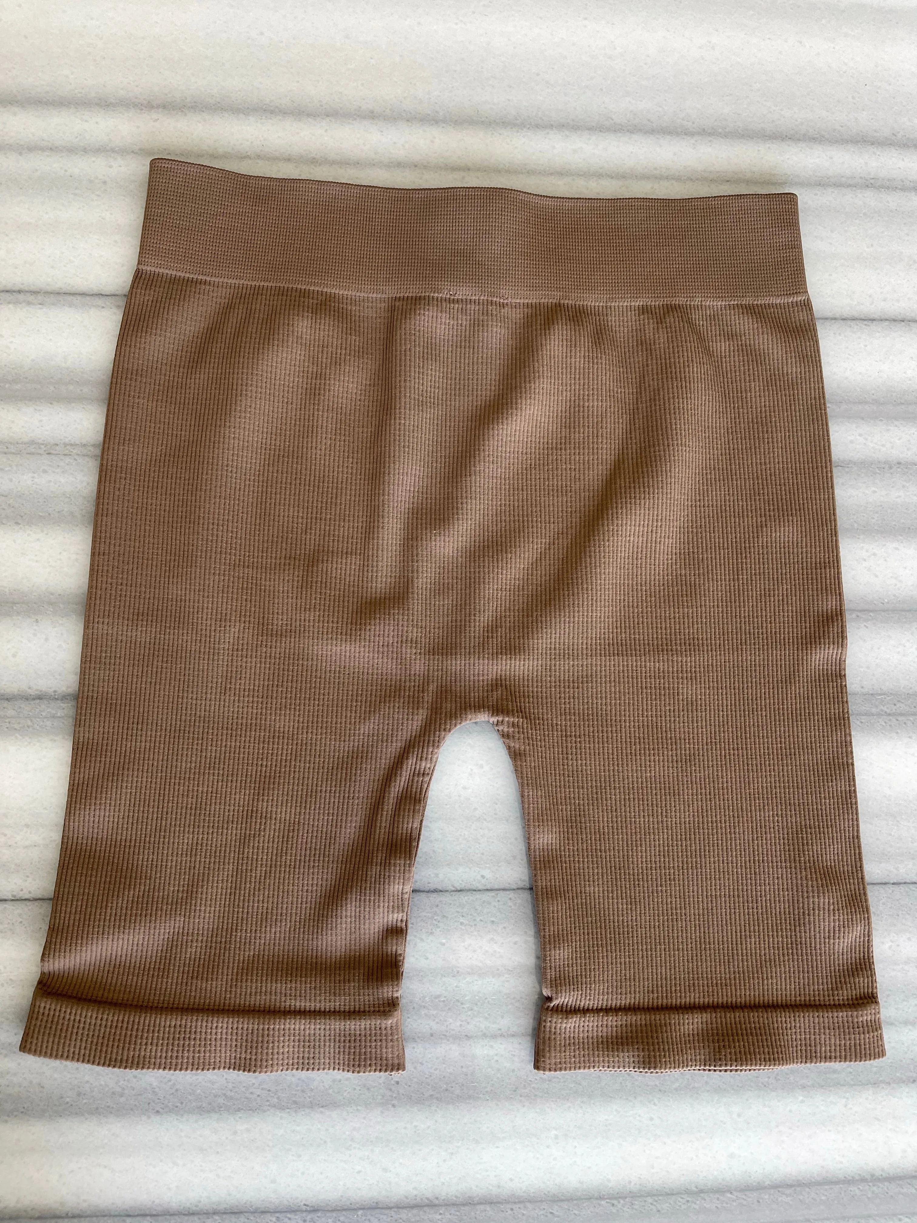 Squeeze Me Ribbed Biker Shorts