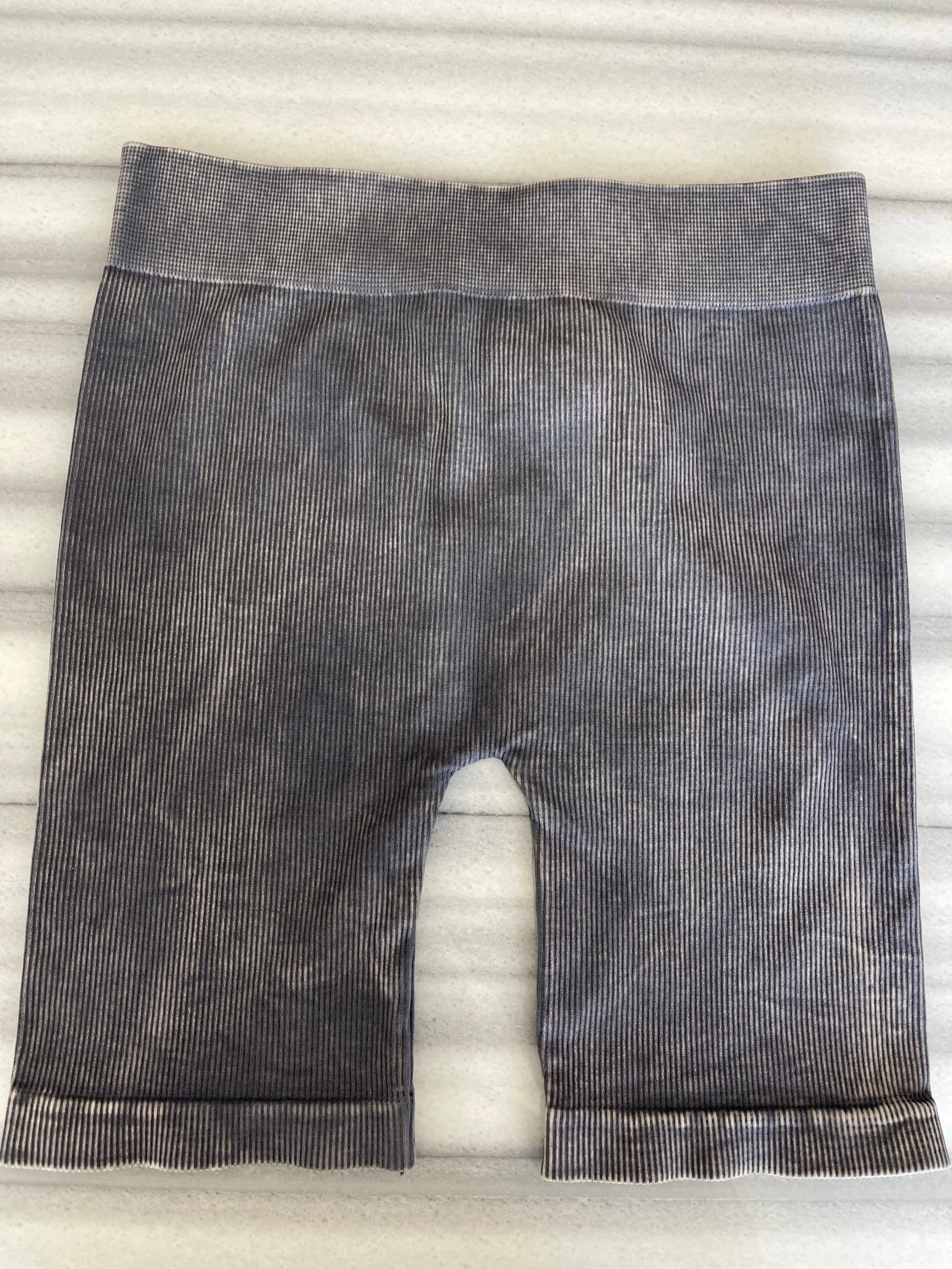 Squeeze Me Ribbed Biker Shorts