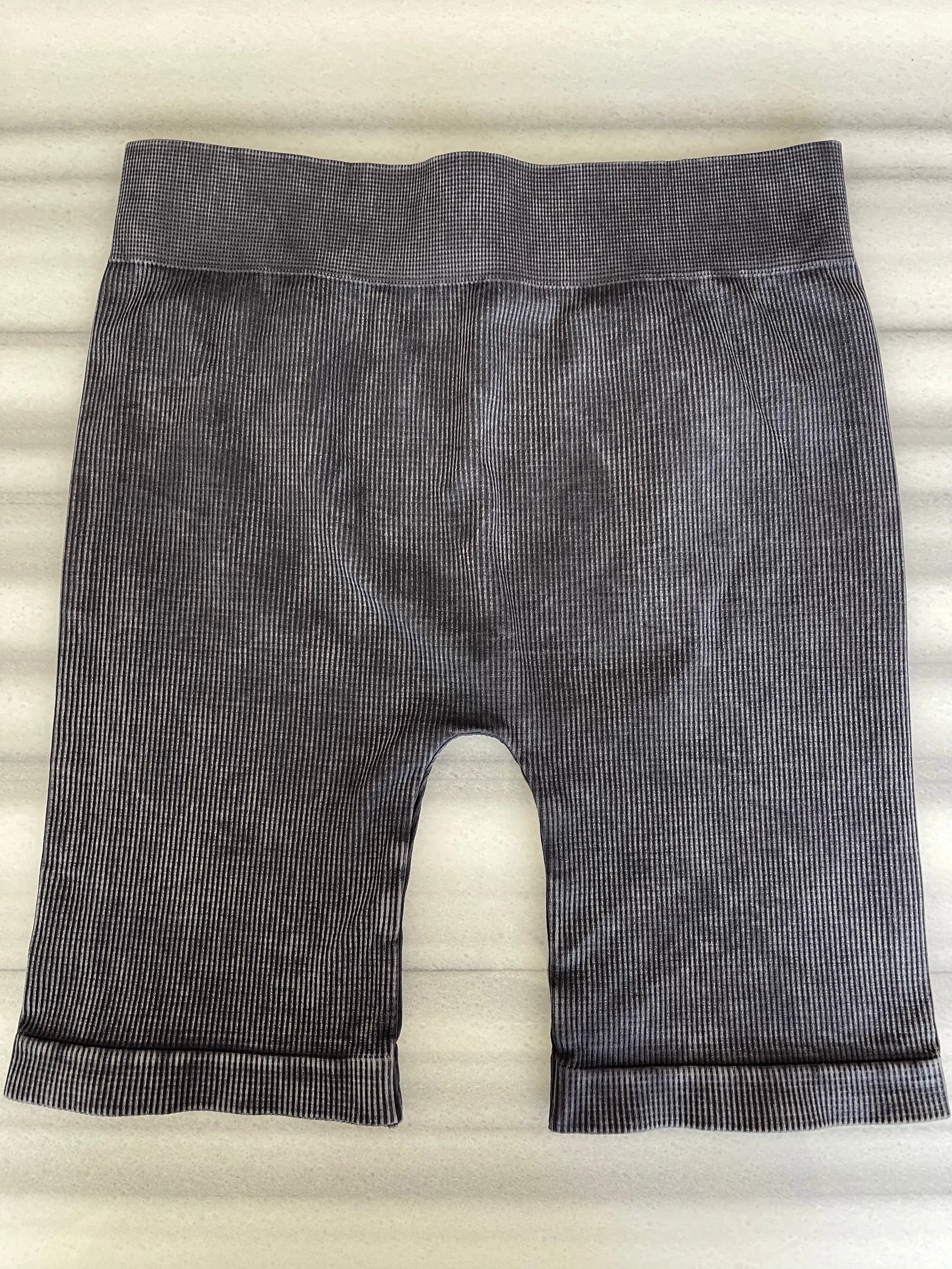 Squeeze Me Ribbed Biker Shorts