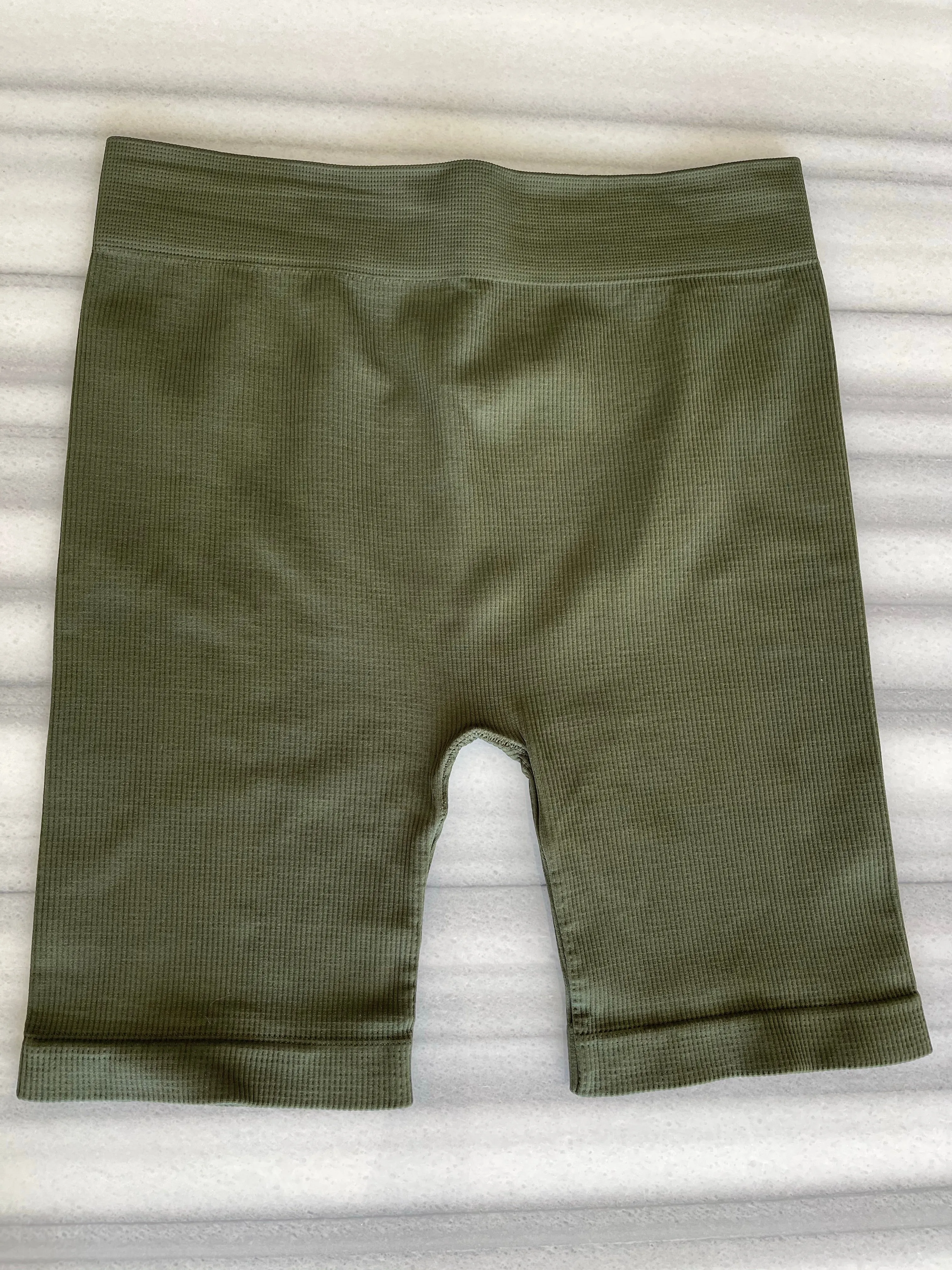 Squeeze Me Ribbed Biker Shorts