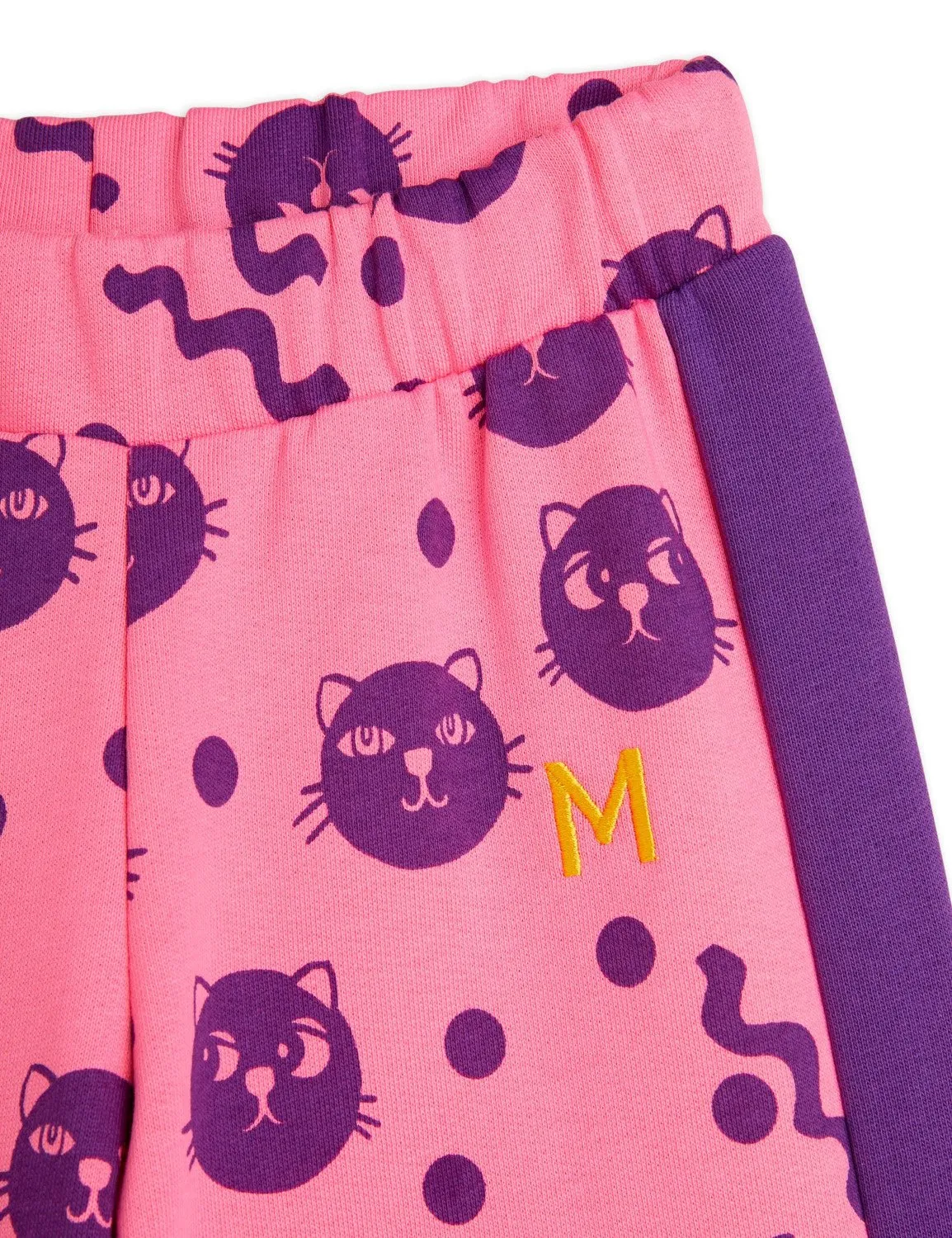 Squiggly Cats Sweatpants by Mini Rodini