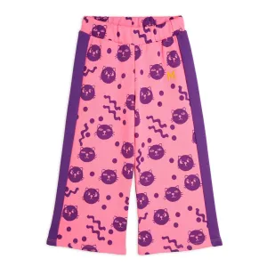 Squiggly Cats Sweatpants by Mini Rodini