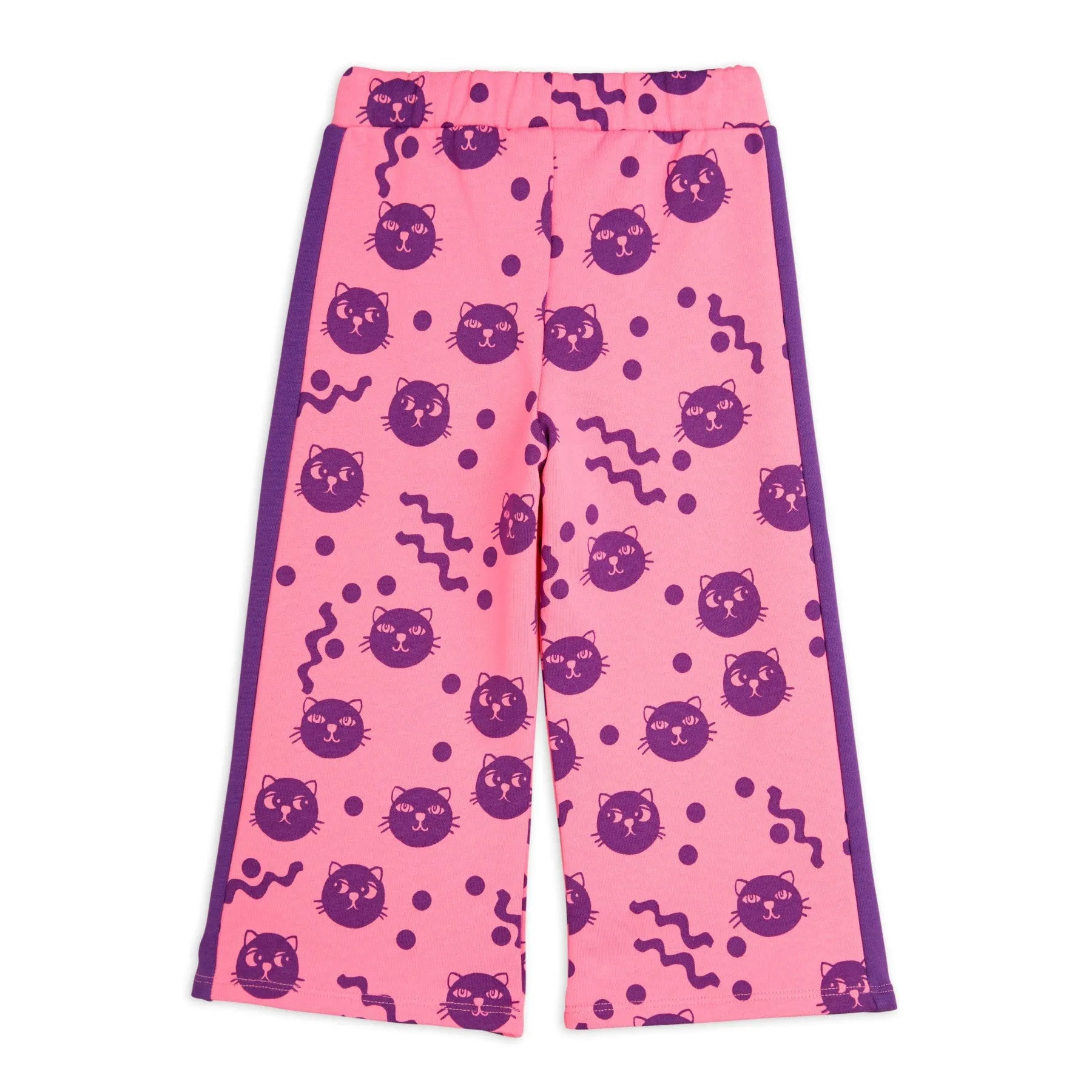 Squiggly Cats Sweatpants by Mini Rodini