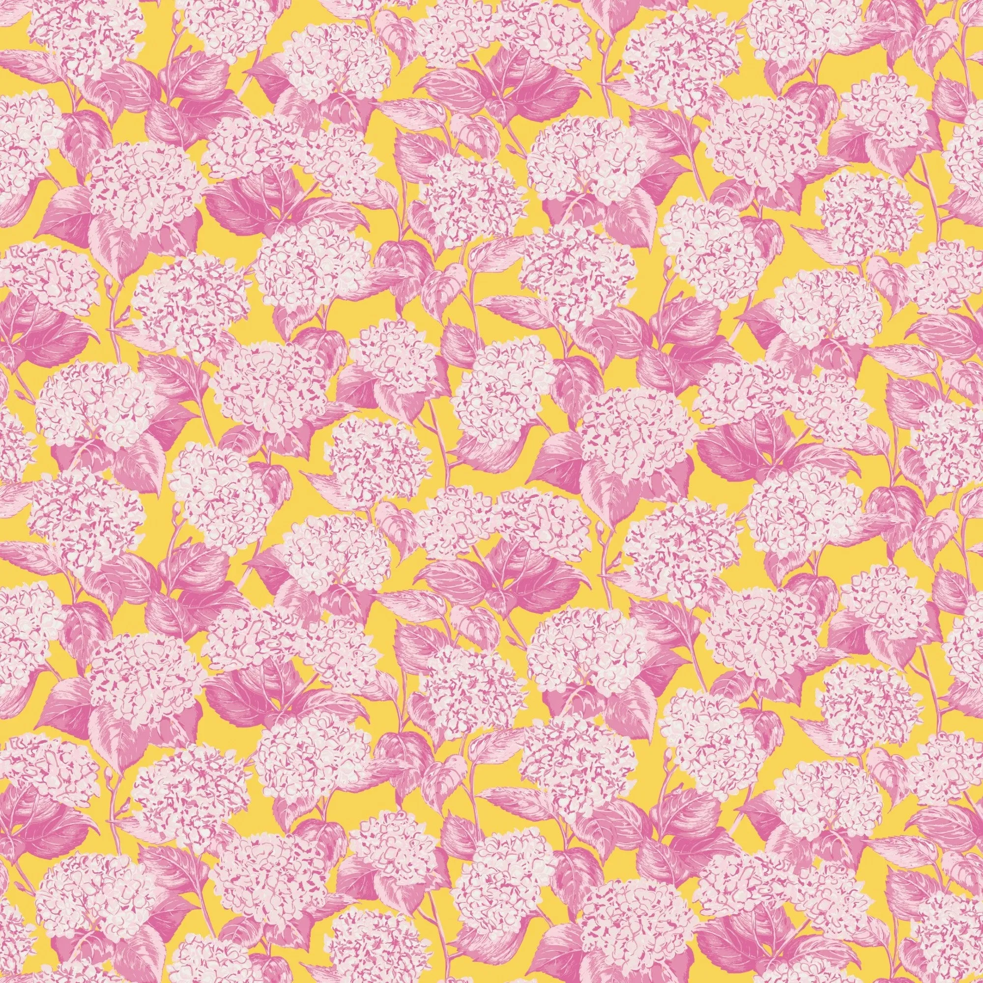 Stacey Dress in Pink Lemonade Hydrangea