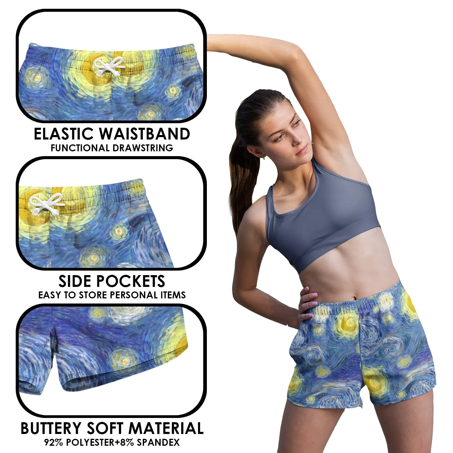 Starry Night Shorts
