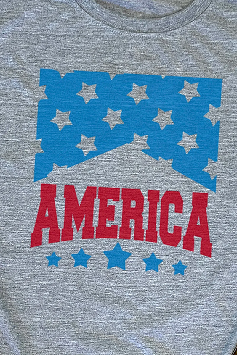 Stars America Unisex Dri-Power Poly Tee