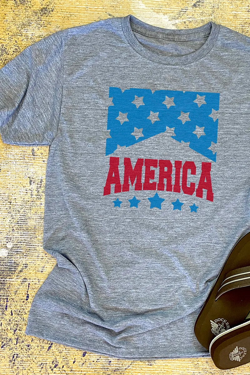 Stars America Unisex Dri-Power Poly Tee