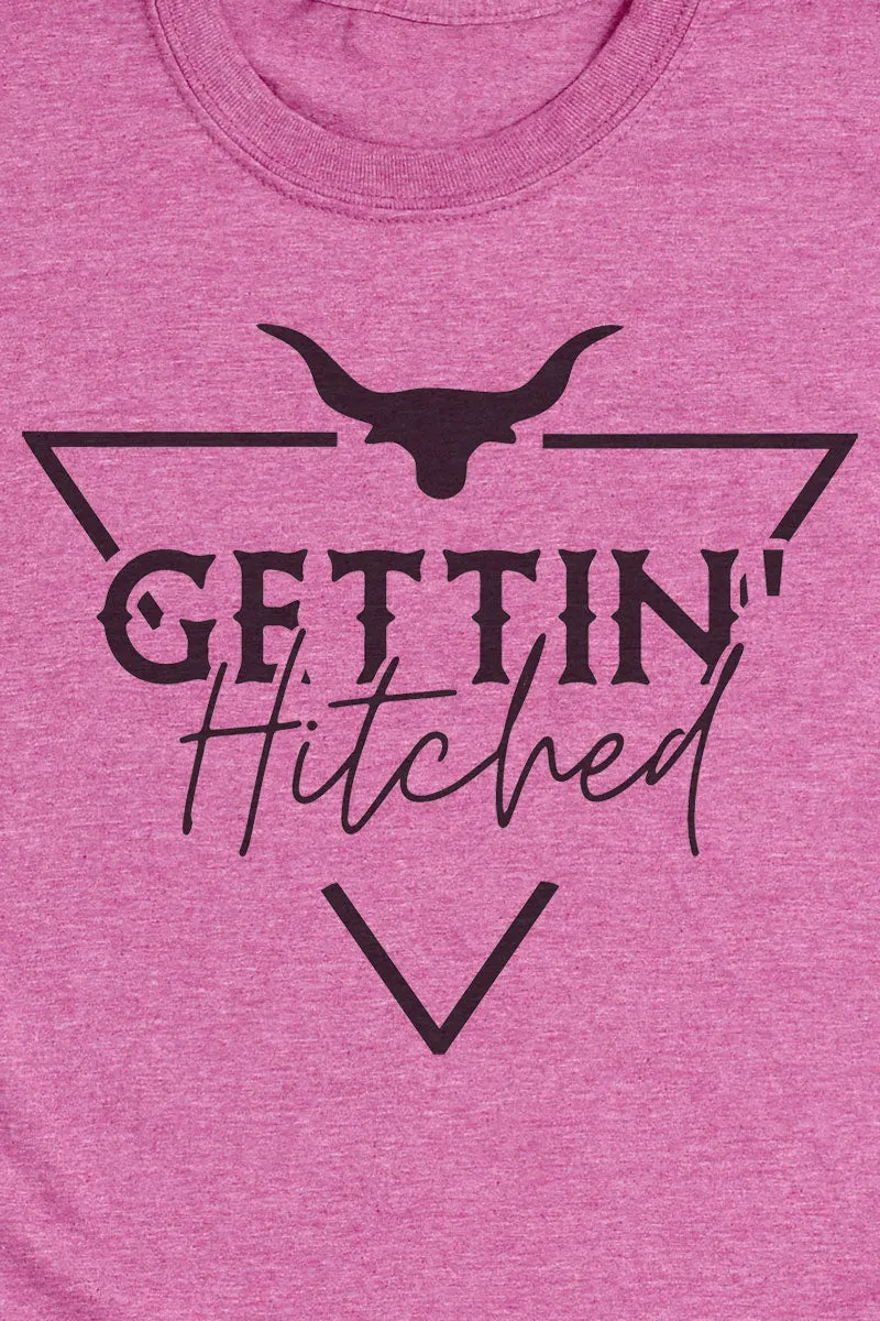 Steer Getting Hitched Softstyle Adult T-Shirt