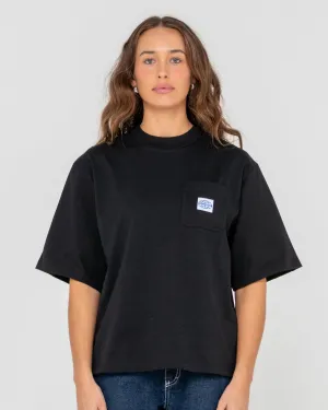 STEEZEY CROPPED BOXY TEE