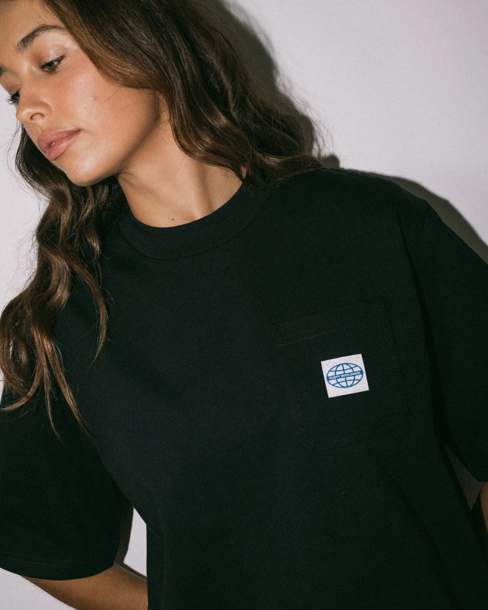 STEEZEY CROPPED BOXY TEE