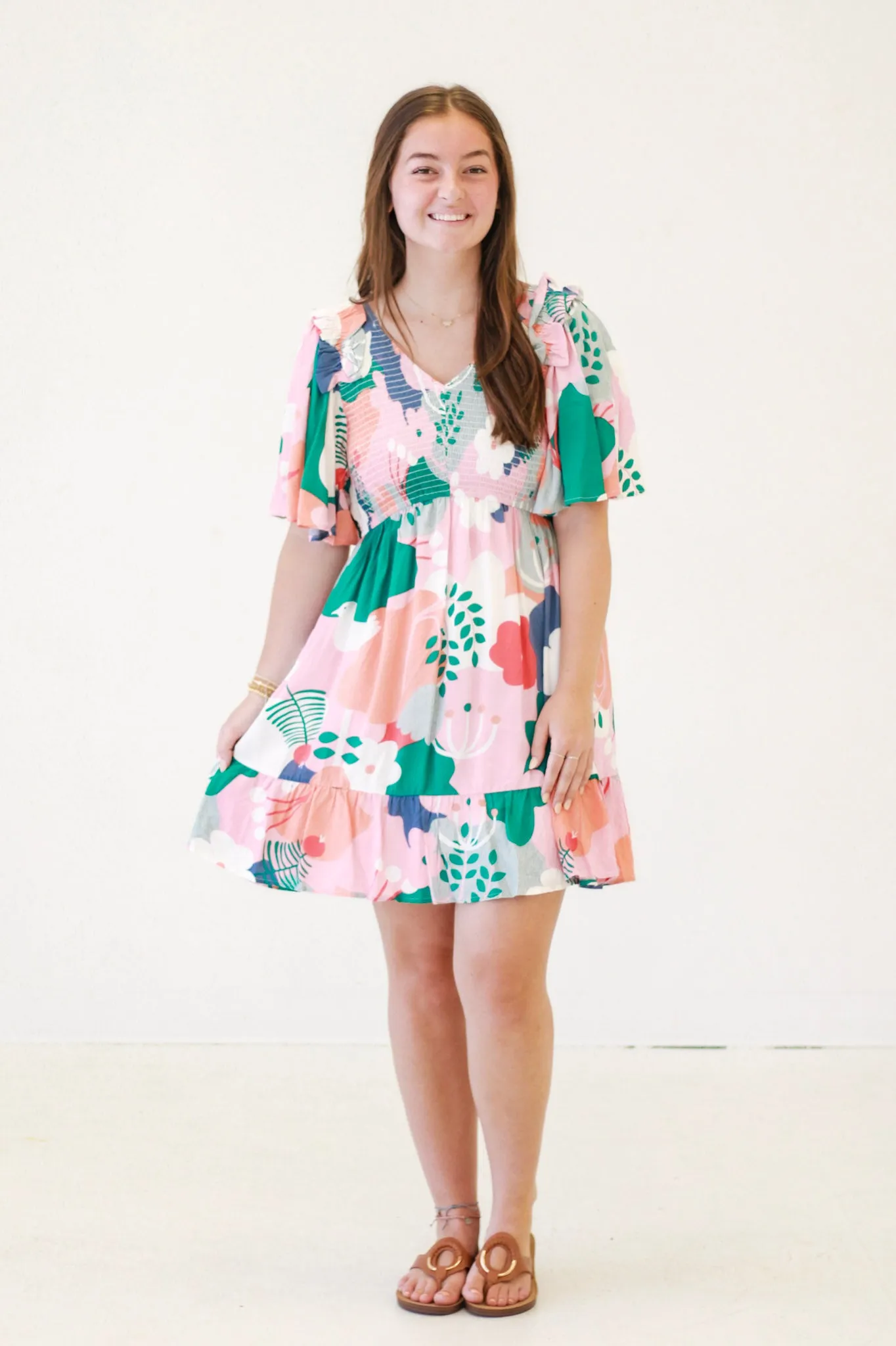 Summer Chances Floral Dress
