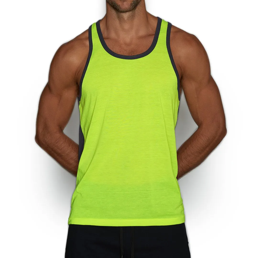 Super Bright Relaxed Tank Jarrod Yellow
