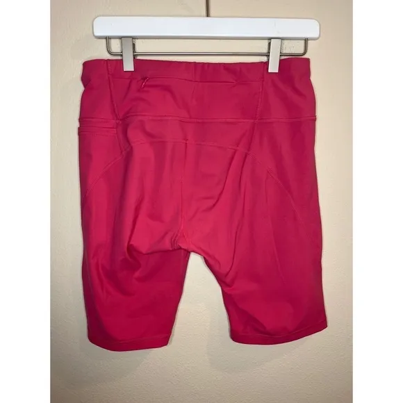 Sweaty Better Power Pink Biker‎ Shorts Size Large