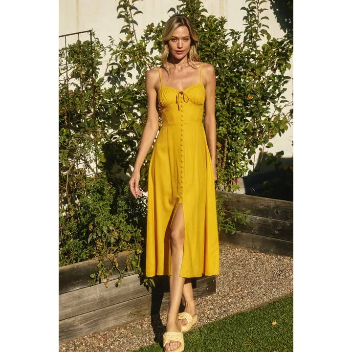 Sweetheart Corset Maxi Dress