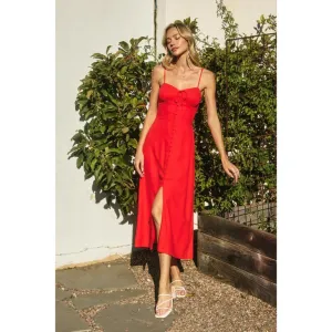 Sweetheart Corset Maxi Dress