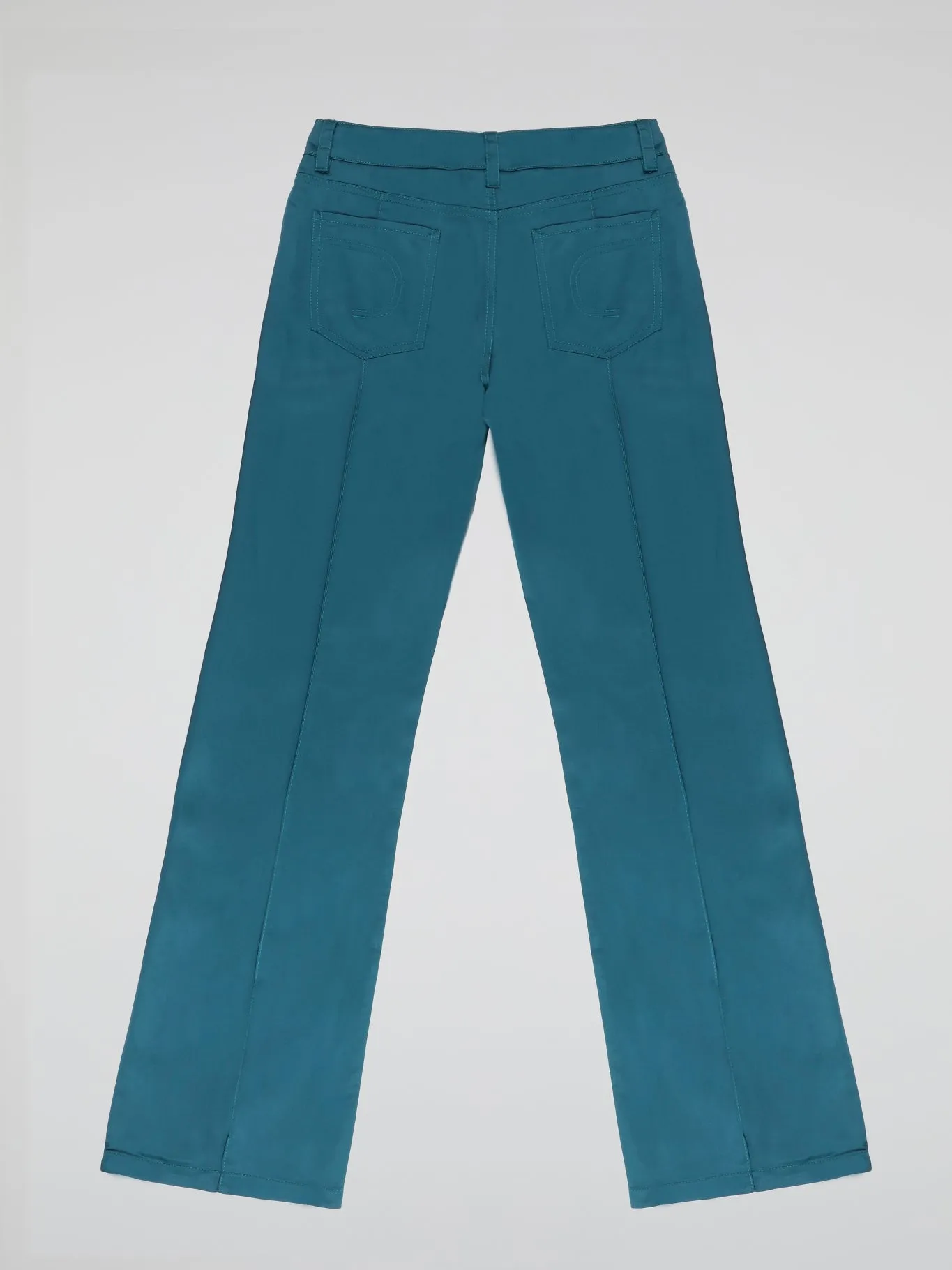 Teal Wide Leg Pants