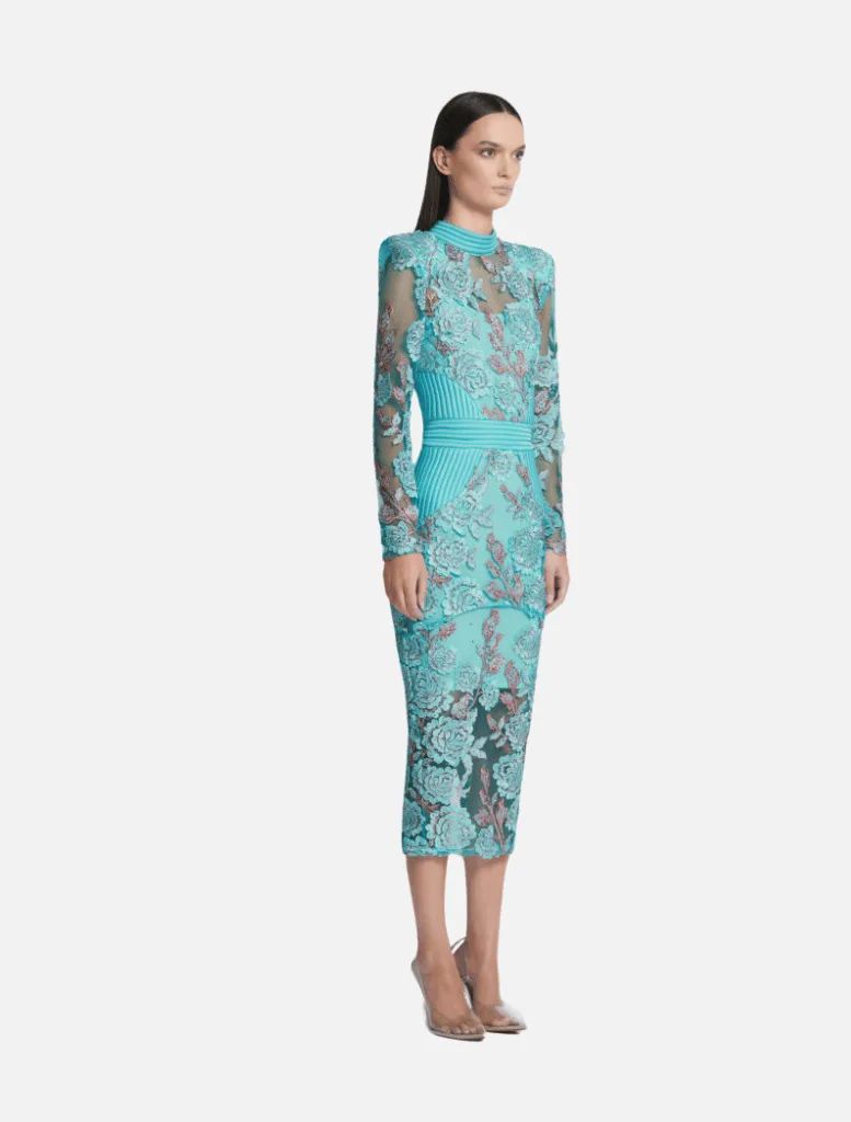 The Beginning Dress - Aqua