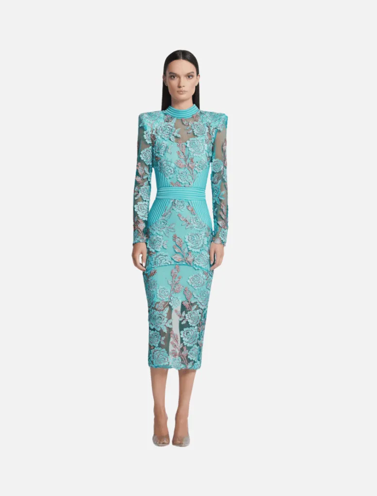 The Beginning Dress - Aqua