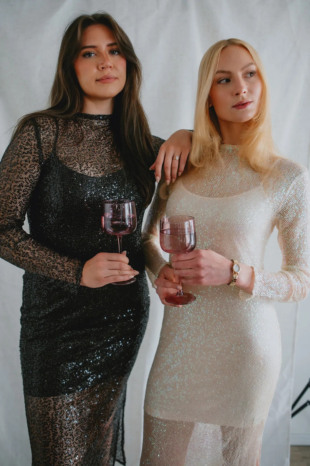 The Blakely Midi Dress - Black