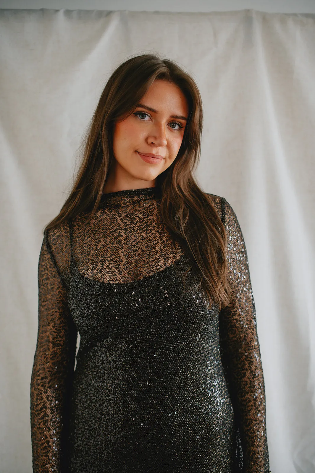 The Blakely Midi Dress - Black