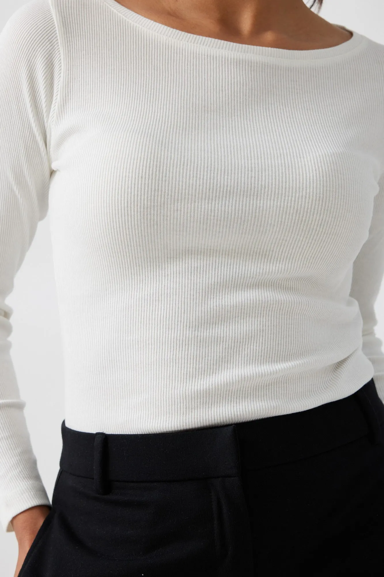 The Rib Boat Neck