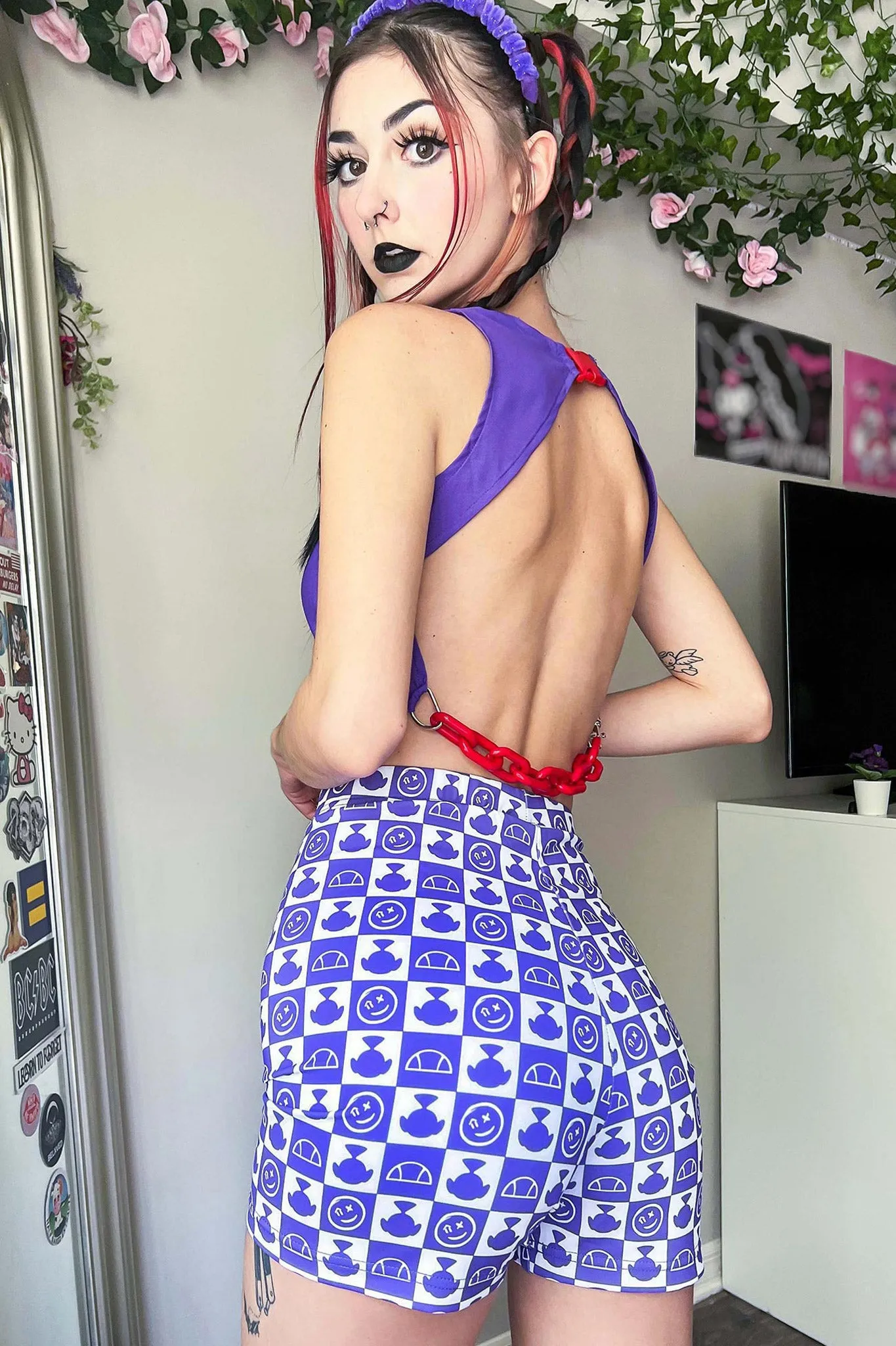 Tinky Winky Biker Shorts