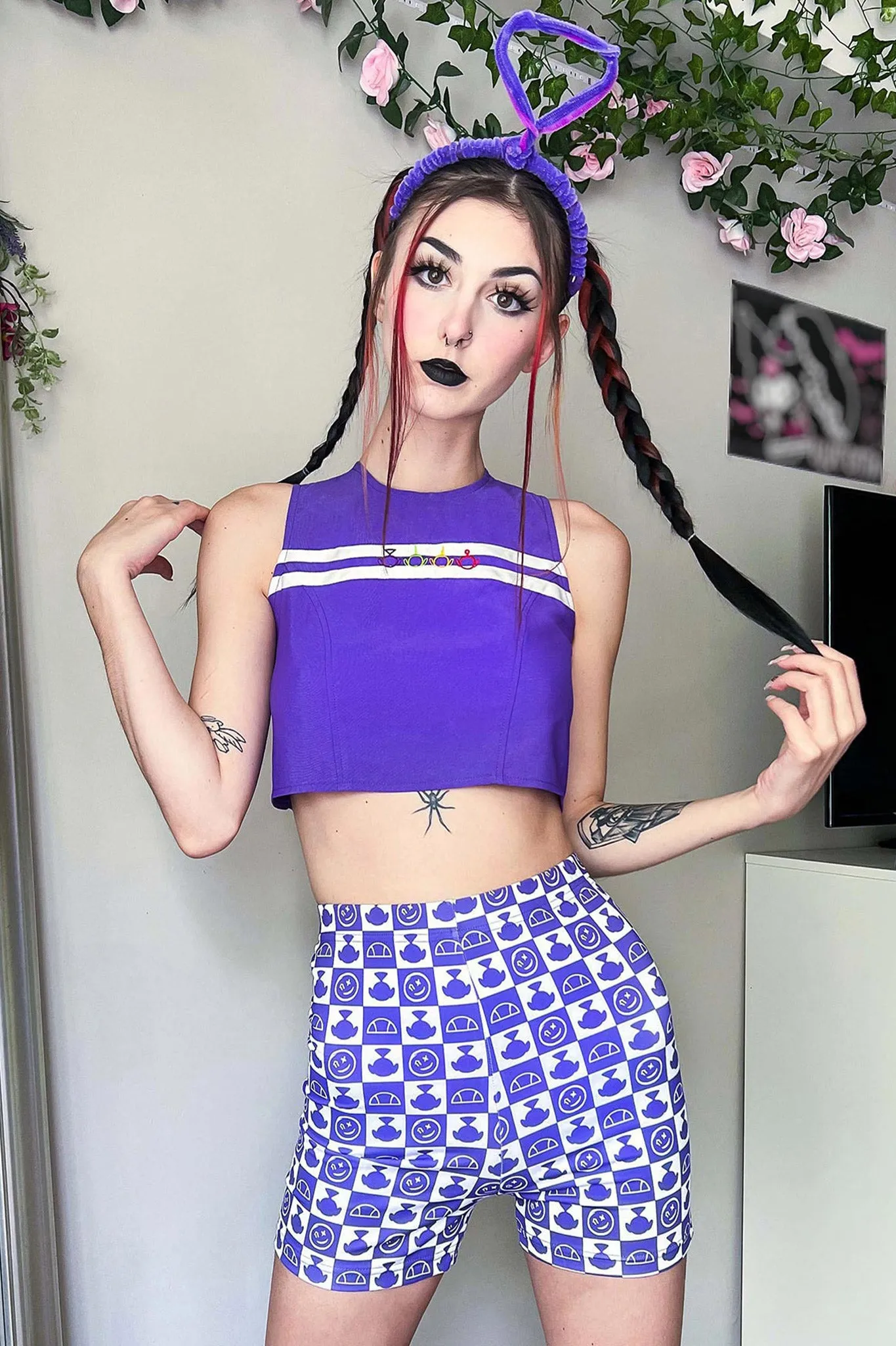 Tinky Winky Biker Shorts