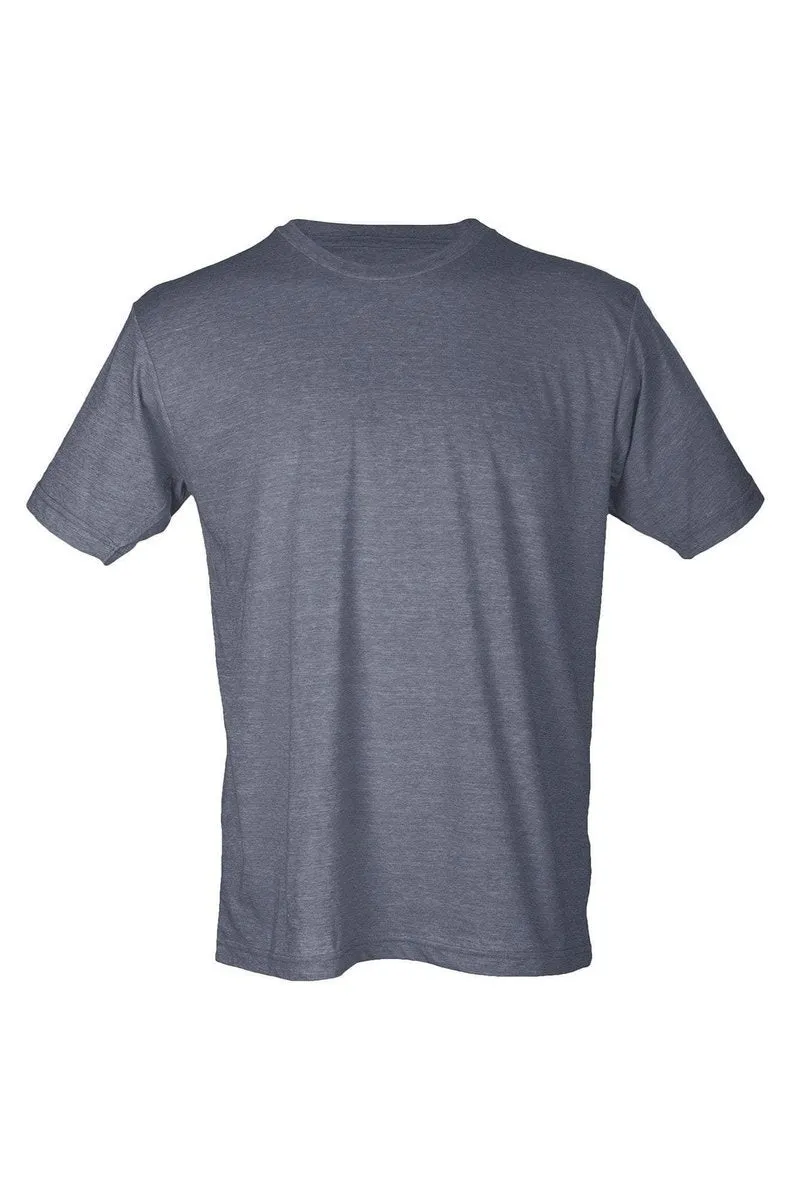 Trust Your Neighbor, Brand Your Cattle Unisex Poly-Rich Blend Tee