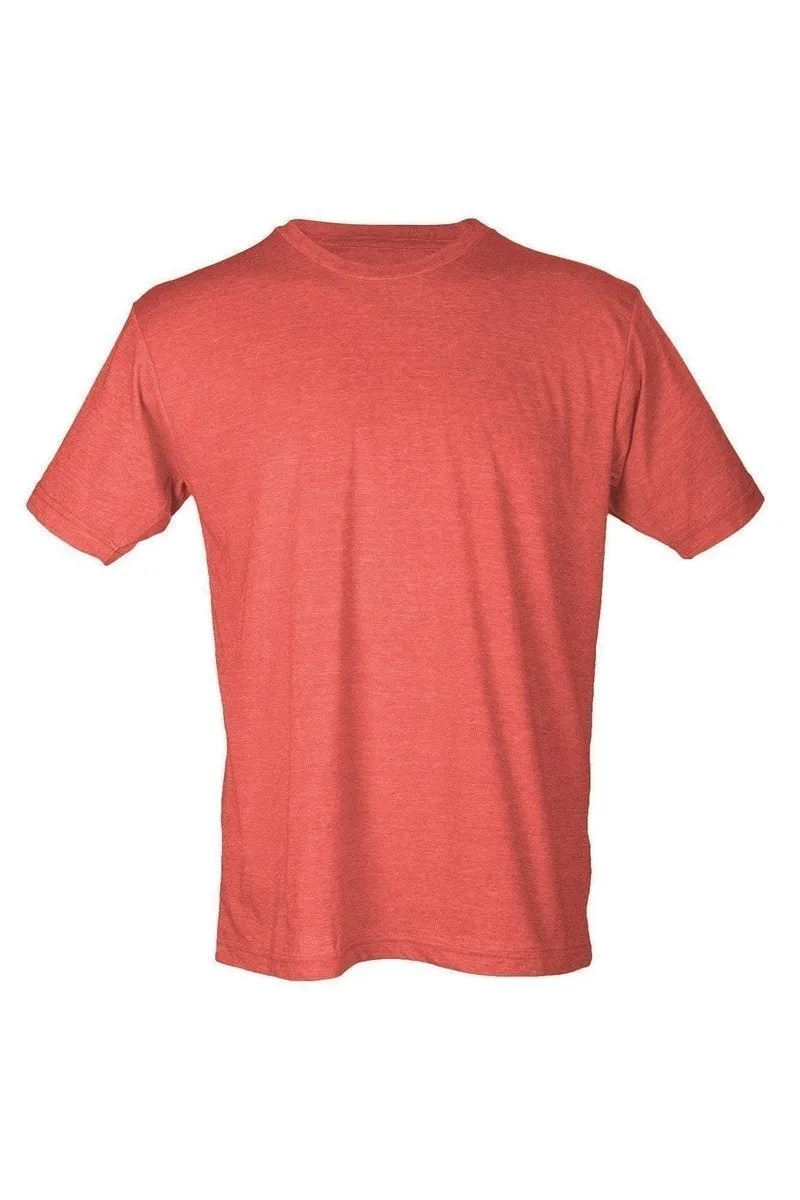 Trust Your Neighbor, Brand Your Cattle Unisex Poly-Rich Blend Tee