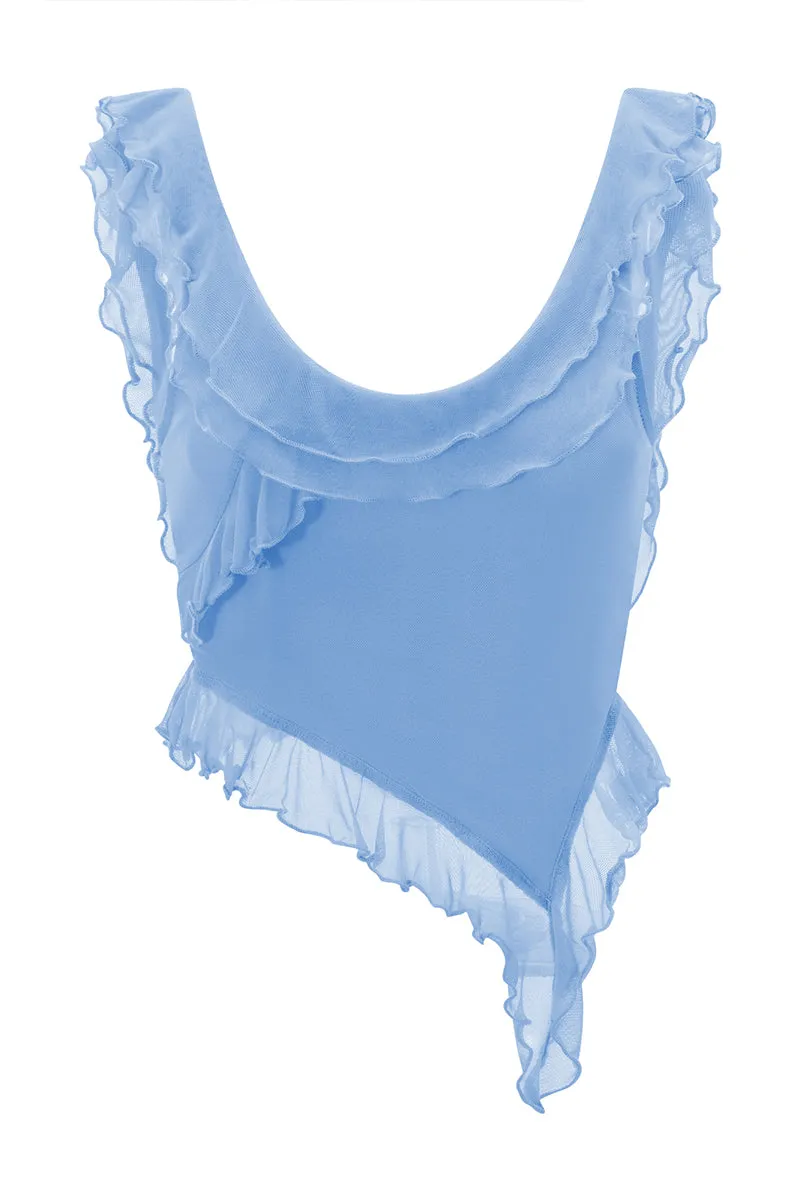 TT3128 Ruffle Tank Top